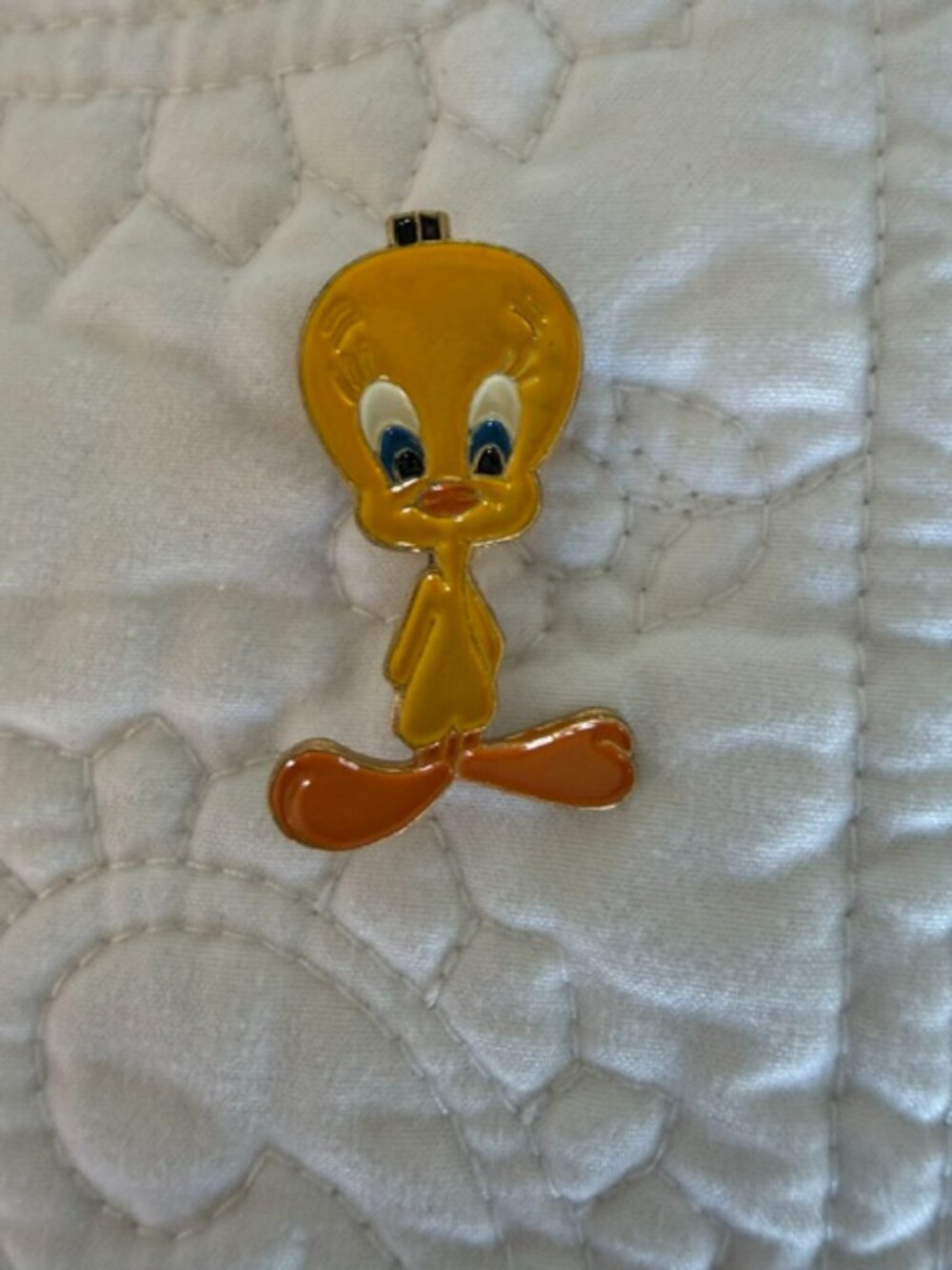vintage tweety bird pin